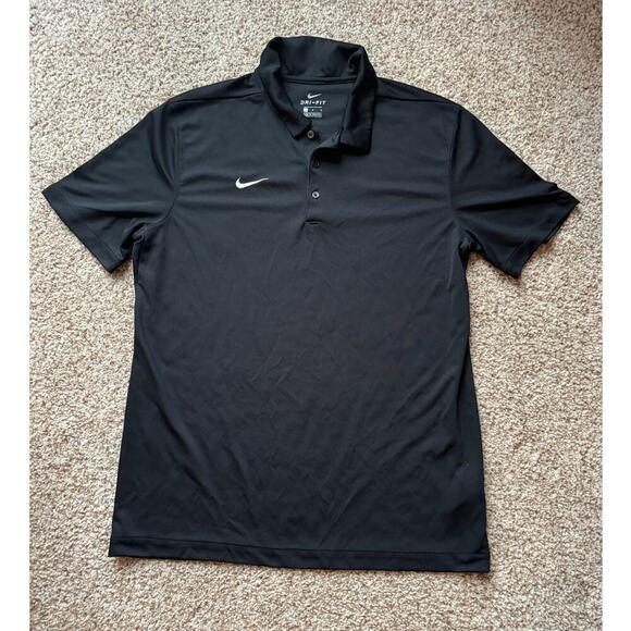 NIKE Dri-Fit Mens shirt, Black, size Large - Picture 6 of 6